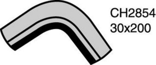 MACKAY DAIHATSU RADIATOR HOSE LOWER CH2854