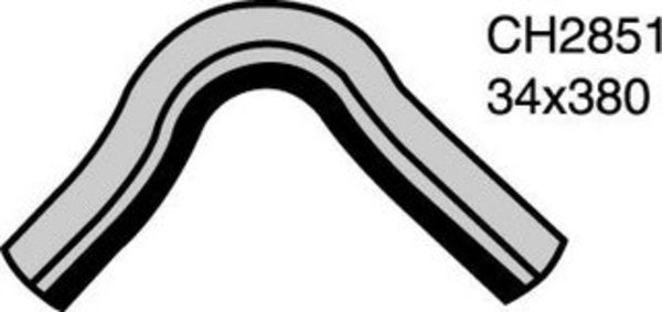 MACKAY DAIHATSU RADIATOR HOSE UPPER CH2851