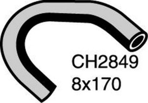 MACKAY HEATER HOSE FORD/MAZDA F2T 12V SOHC 2.2L -91 CH2849