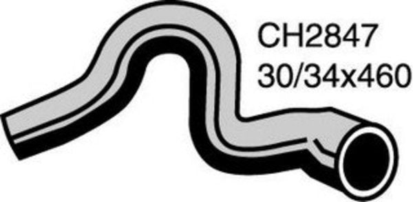 MACKAY RADIATOR HOSE UPPER PEUGEOT CH2847