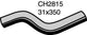 MACKAY HYUNDAI RADIATOR HOSE UPPER CH2815