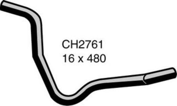 MACKAY HEATER HOSE MAGNA 2.6