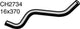 MACKAY HEATER HOSE MITSUBISHI CH2734