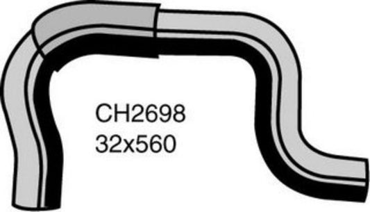 MACKAY RADIATOR HOSE UPPER TOYOTA HILUX 3RZ 97- CH2698