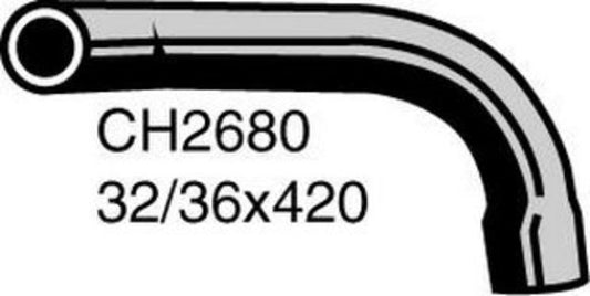 MACKAY TOYOTA RADIATOR HOSE LOWER TO PIPE CH2680