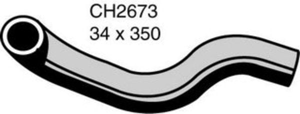 MACKAY RADIATOR HOSE UPPER MITSUBISHI PAJERO RADIATOR TO INTER COOLER CH2673