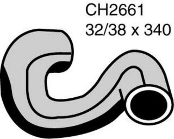 MACKAY TOP HOSE HOLDEN VECTRA 2.5L V6 97-