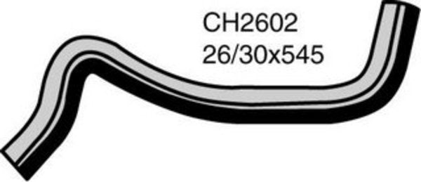 MACKAY Radiator Lower Hose TOYOTA COROLLA EE90R 1.3L I4 SPRINTER CH2602