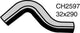 MACKAY DAEWOO RADIATOR HOSE UPPER CH2597