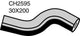 MACKAY TOYOTA RADIATOR HOSE UPPER CH2595
