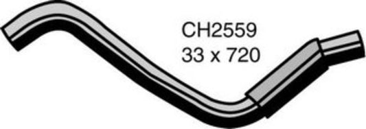 MACKAY RADIATOR HOSE LOWER - MITSUBISHI LANCER MIRAGE 4G15 MAN 96-03 CH2559