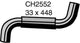 MACKAY BOTTOM HOSE - NISSAN NAVARA