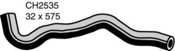 MACKAY Top Hose TOYOTA HIACE LH125R 2.8L CH2535