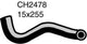 MACKAY Heater Hose Ford Falcon AU1 - 4.9L V8 CH2478