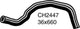MACKAY HOLDEN ISUZU RADIATOR HOSE UPPER CH2447