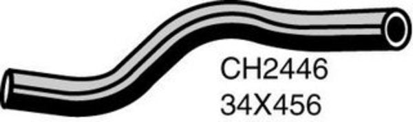 MACKAY FIAT REGATA RADIATOR HOSE UPPER CH2446