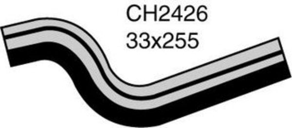 MACKAY TOYOTA HILUX RADIATOR HOSE LOWER CH2426