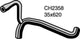 MACKAY MERCEDES-BENZ RADIATOR HOSE LOWER CH2358