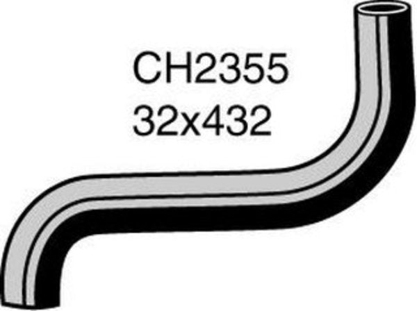 MACKAY SAAB 900 RADIATOR HOSE UPPER CH2355