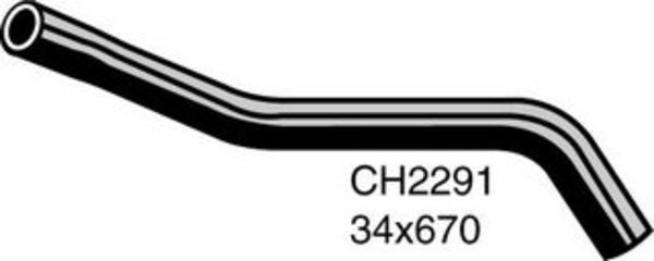 MACKAY RADIATOR HOSE UPPER CH2291