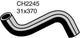 MACKAY RADIATOR HOSE LOWER - FORD FESTIVA CH2245