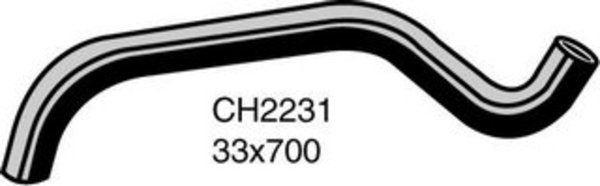 MACKAY RADIATOR HOSE LOWER LEXUS TOYOTA CH2231