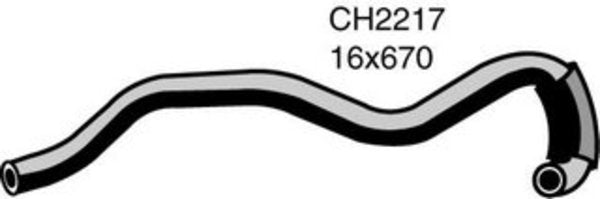 MACKAY HEATER HOSE TOYOTA CH2217