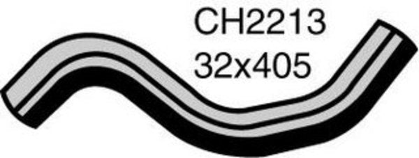 MACKAY TOYOTA LANDCRUISER PRADO RADIATOR HOSE UPPER CH2213