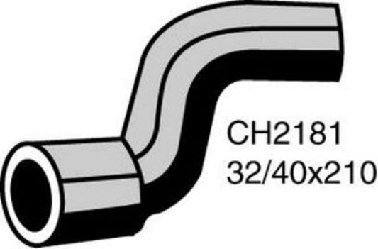 MACKAY Radiator Lower Hose HOLDEN BARINA SB - 1.4L I4 COMBO CH2181