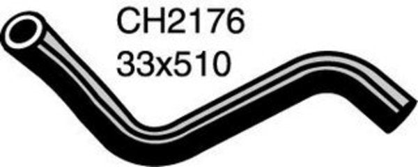 MACKAY RADIATOR HOSE LOWER - HYUNDAI EXCEL CH2176