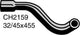 MACKAY Radiator Lower Hose  - LAND ROVER 110 110 - 3.9L I4  DIESEL - Manual &