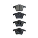 RDA GP MAX LOW METALLIC BRAKE PAD SET VOLVO RDB1659