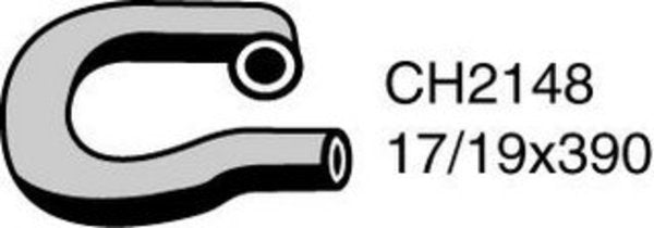 MACKAY Heater Hose HOLDEN CAMIRA JD 1.6L I4 CH2148