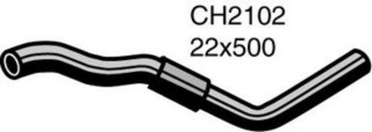 MACKAY Radiator Upper Hose DAIHATSU CHARADE 1.0L I3 CH2102