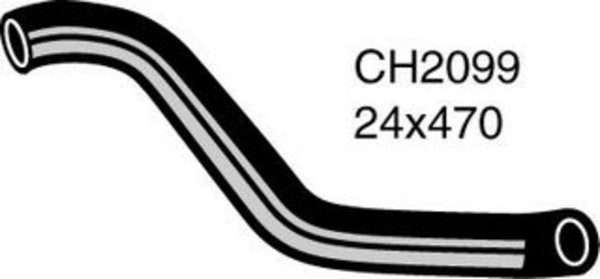 MACKAY Radiator Lower Hose DAIHATSU CHARADE 1.0L I3 CH2099