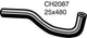 MACKAY Radiator Upper Hose HONDA CIVIC CRX EF 1.6L I4 CH2087