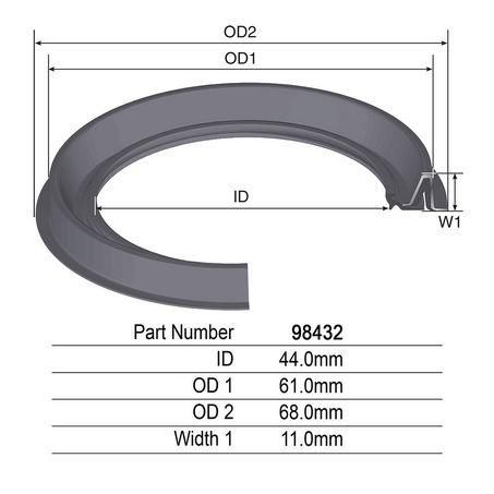 Kelpro Oil Seal 98432