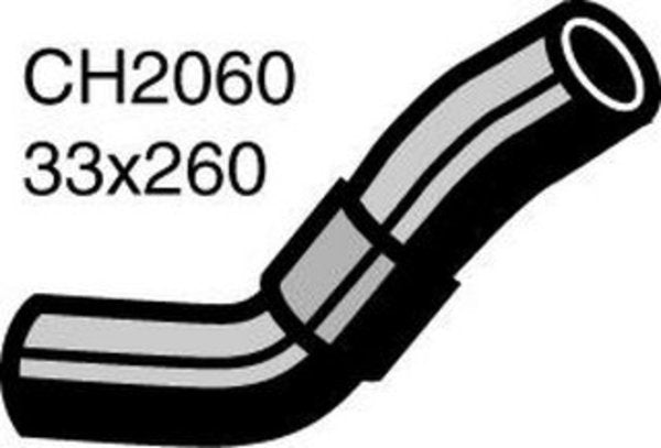MACKAY Radiator Upper Hose NISSAN CH2060