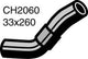 MACKAY Radiator Upper Hose NISSAN CH2060