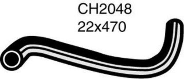 MACKAY Radiator Lower Hose NISSAN MARCH MICRA K11 1.3L I4 CH2048