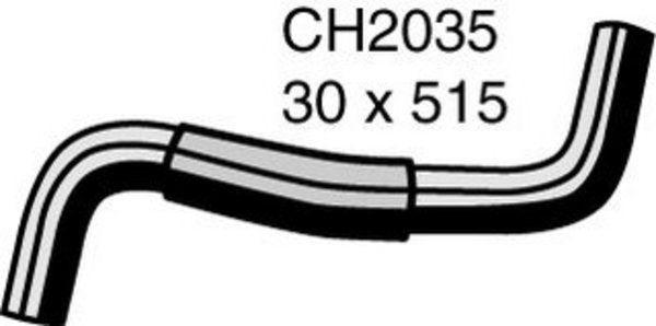 MACKAY Radiator Upper Hose TOYOTA COROLLA AE102R 1.8L I4 CH2035