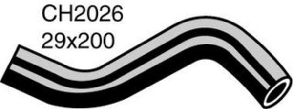 MACKAY Radiator Upper Hose TOYOTA COROLLA AE102R 1.8L I4 CH2026