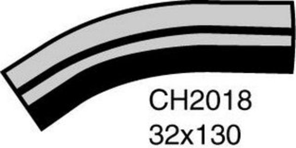 MACKAY Radiator Lower Hose TOYOTA HIACE YH61R 2.0L I4 CH2018