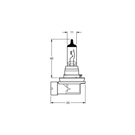 Hella 12V H8 Pgj191 Globe 35W CE1235