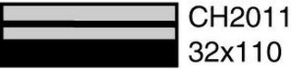 MACKAY Bottom Hose TOYOTA 4RUNNER HILUX LN106R - 2.8L I4 CH2011