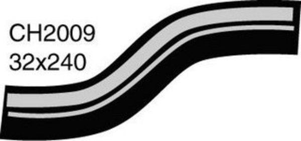 MACKAY Radiator Lower Hose TOYOTA HILUX RN85R - 2.4L I4 CH2009