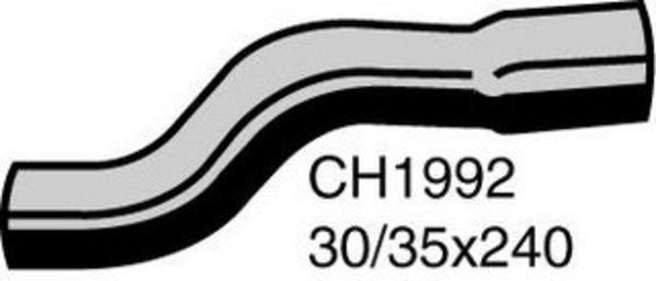 MACKAY Radiator Lower Hose HOLDEN RODEO TF - 2.8L I4 ISUZU CH1992