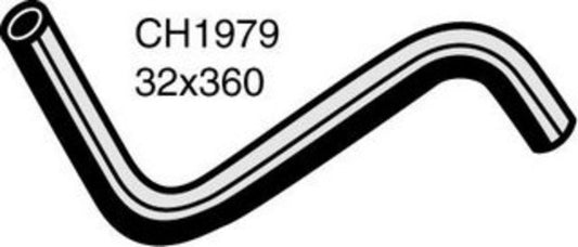 MACKAY Top Hose HOLDEN COMMODORE VL - 3.0L I6 CH1979