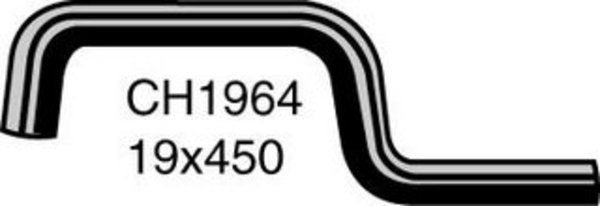 MACKAY Heater Hose HOLDEN CALAIS COMMODORE VL - 3.0L I6 CH1964