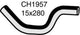 MACKAY Heater Hose FORD MAZDA 626 GD - 2.2L I4 CH1957